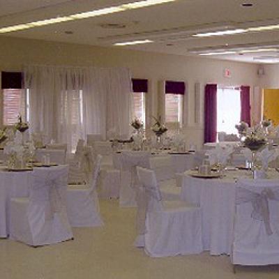 Parish Hall White Wedding